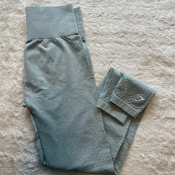 Gymshark Vital Seamless 2.0 Leggings - Size Small - Blue - Picture 6 of 10